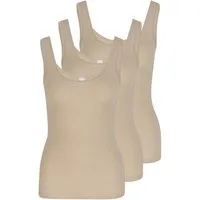 Nina Von C. Unterhemd 3er Pack Daily (Spar-Set, 3-St) Unterhemd / Top - Baumwolle - Atmungsaktiv - Im klassischen Design