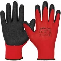 Worklink Arbeitshandschuhe Arbeitshandschuhe solide Montagehandschuhe mit Latex 12 Paar Gnylex