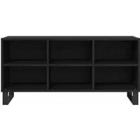 vidaXL TV-Schrank TV-Schränk 103,5 x 30 x 50 cm Schwarz Eichen-Optik (1-St)