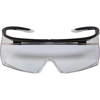 uvex Bügelbrille super f OTG schwarz/transparent