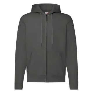 Fruit of the Loom - "Classic" Kapuzenjacke für Herren/Damen Unisex (Hellgrau)