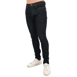 Jean D-Amny Skinny Diesel Pour Homme en Noir