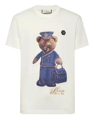 T-Shirt Rundhalsausschnitt Ss Teddy