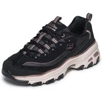 Skechers D'LITES- Sneaker Schnürschuh, Freizeitsneaker mit Glitzerdetails