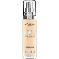 L'ORÉAL PARIS Foundation TRUE MATCH FOUNDATION, lässt sich mühelos verblenden, ohne sichtbare Ränder zu hinterlassen