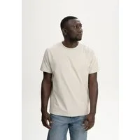 MELA Kurzarmshirt T-Shirt schwer Style PRAVIN Fein gerippter Kragen