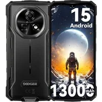 DOOGEE FIRE 5 12GB RAM+64GB ROM, 13000 mAh Akku Outdoor Smartphone (16,76 cm/6.6 Zoll, 64 GB Speicherplatz, 13 MP Kamera, IP68 Wasserdicht Baustellenhandy, Android 15, NFC, OTG, GPS)