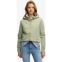 Superdry Kapuzensweatjacke Essential Logo Ziphood Hb Mit Logostickerei