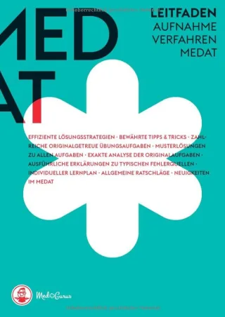 MedAT 2015 - Der Leitfaden: Tipps Tricks und Bearbeitungsstrategien für den Medizinaufnahmetest in Österreich