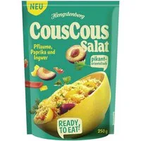 Hengstenberg Fertiggericht, Hengstenberg CousCous Salat Pflaume Paprika Ingwer Packung 250g