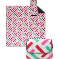 Picknickdecke XXL eco-line Picknickdecke ca. 200x200, wometo, Oberseite 100% recyceltes Fleece, wasserdicht