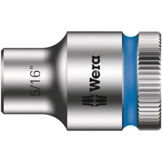 Wera 8790 HMB Zyklop-Steckschlüsseleinsatz mit 3/8"-Antrieb, zöllig Blau - 05003570001
