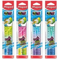 MAPED Lineal Maped Twist 'n Flex Decor Lineal 15 cm – 1 Stk. aus 4 Designs (zufälli