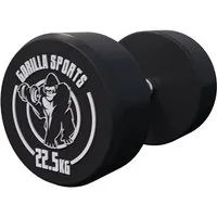 GORILLA SPORTS Kompakthantel Kurzhantel Gummi 2,5 - 40 kg