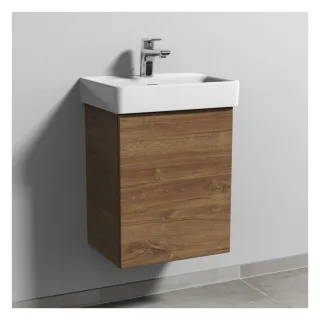 Sanipa 3way Waschtischunterbau zu Laufen Pro S Waschtisch mit 1 Tür, Eiche-Kansas SM78459