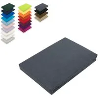 EXKLUSIV HEIMTEXTIL Spannbettlaken Microfaser Spannbettlaken Rundumgummizug, Microfaser, Gummizug: rundum, (1 Stück), mit Rundumgummizug