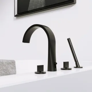 Steinberg Serie 280 4-Loch Wannenarmatur, matt black, 2802400S 2802400S