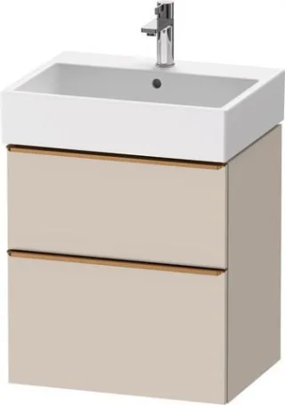 Duravit D-Neo Waschtischunterbau wandhängend Taupe Matt 584x442x625 mm - DE4371004910000 DE4371004910000