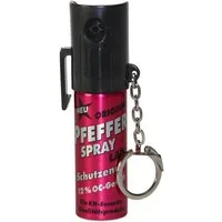 KH Security Marderspray Pfefferspray Lady Pink 15 ml mit Schlüsselanhänger, 1-St., Pfefferspray 15ml