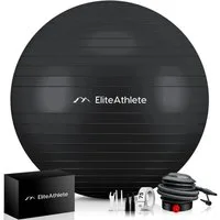 EliteAthlete Gymnastikball Gymnastikball Sitzball Büro ergonomisch - Fitness Yoga Schwangerschaft
