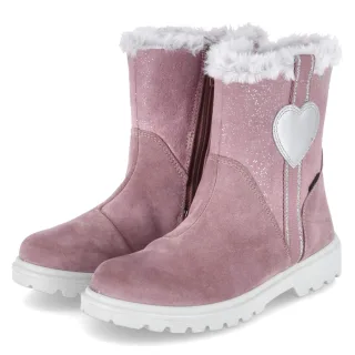 Superfit Winterstiefeletten SPIRIT - Gr. 32 - Rosa - Leder & Textil