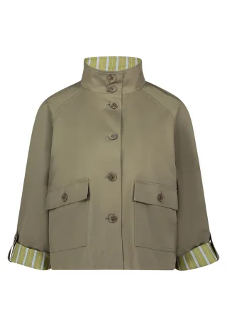CARTOON - Casual-Jacke khaki - Gr. - 36