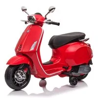 Smarty Elektro-Kinderauto Motorrad Vespa Sprint mit Lizenz 1x25W 6V 4Ah