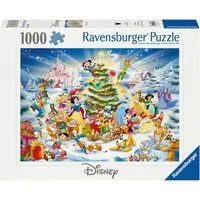 Ravensburger Puzzle Disney Classics, Disneys Weihnachten, 1000 Puzzleteile, Made in Germany
