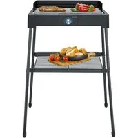Severin Elektro-Standgrill PG 8566, 2200 W, mit Edelstahl-Grillrost, 2200 W