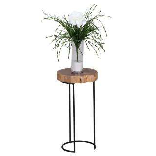 Beistelltisch Tisch BIMA 28x28x55 cm Akazie Massivholz