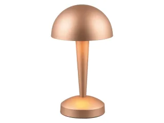 REALITY LED-Tischleuchte Canaria R59561165 coffee, E14, 4,9 W, 470 lm, 3000 K