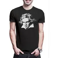Urban Backwoods Print-Shirt Beethoven Herren T-Shirt Ludwig Van Komponist Composer Klassik Musik (1-tlg) Klassische Classic Music 9.