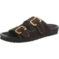 Marc O'Polo Floria Pantolette Sommerschuh, Hausschuh, Strandschuh mit Ziernähten