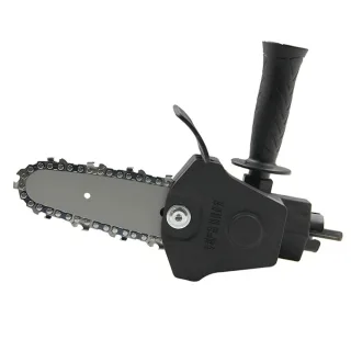 Portable Woodworking Conversion Kit 4 Inch Cutting Tool Chainsaw Adapter for Electric Drill with High Precision
