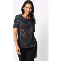 Sieh an! Trainingsshirt Freizeitshirt Kurzarm