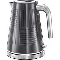 RUSSELL HOBBS Wasserkocher Geo Steel 25240-70 Edelstahl Design 1,7 L 2400 W, 1.7 l, 2400 W