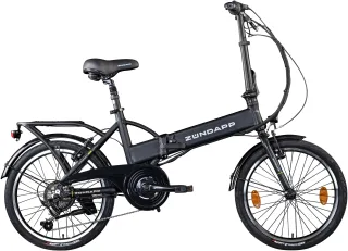 Zündapp "Z101" 6 Gang Shimano Tourney Schaltwerk Kettenschaltung Heckmotor 250 W Pedelec, Elektrofahrrad für Damen u. Herren