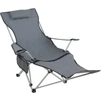 Stagecaptain Campingstuhl CSF-600 MKII Nick Campingsessel mit Fußstütze (1 St), Gartenstuhl faltbar, Anglerstuhl, Faltstuhl, Strandstuhl inkl. Tasche