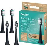 SC Classic Clean Green Planet, Aufsteckbürste schwarz, 4er Pack
