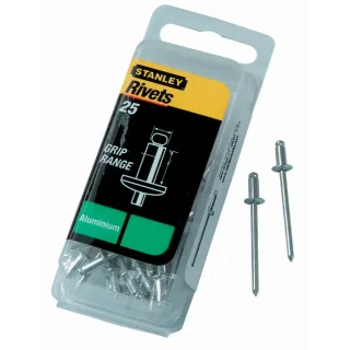 STANLEY Aluminiumnieten 4,7 x 3 mm 15 St. Wiederverschliessbar - 1-PAA62T
