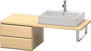 Duravit L-Cube Unterschrank für Konsole Mediterrane Eiche Matt 520x547x400 mm - LC583707171 LC583707171