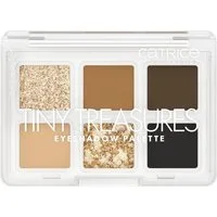 Catrice Lidschatten-Palette TINY TREASURES EYESHADOW PALETTE, Matt, schimmernd und metallisch, kompakt und reisefreundlich, vegan.
