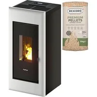 Freepoint Pelletofen One Airtight, 7 kW, Zeitbrand