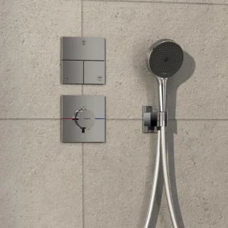 hansgrohe ShowerSelect Comfort E Ventil 15573000 Unterputz, für 3 Verbraucher, chrom