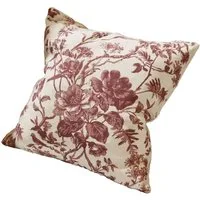 Mirabeau Kissenhülle Kissenhülle Rosanique bordeaux/creme