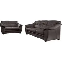 sit&more Polstergarnitur Savona, (2-tlg), Set: 2- & 3er-Sofa, mit Federkern