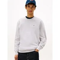 Tommy Jeans Sweatshirt TJM REGULAR FLAG CREW NECK Mit besticktem Markenlogo auf Brusthöhe