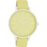OOZOO Quarzuhr Oozoo Damen Armbanduhr Timepieces Analog, (Analoguhr), Damenuhr rund, groß (ca. 42mm) Lederarmband, Fashion-Style