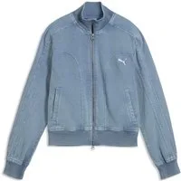 PUMA Trainingsjacke FUTURE.PUMA.ARCHIVE Washed Twill Kurze Jacke Damen