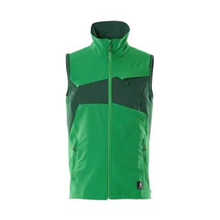 MASCOT Herren Weste Grasgrün / Grün XXL - 18365-511-33303-2XL